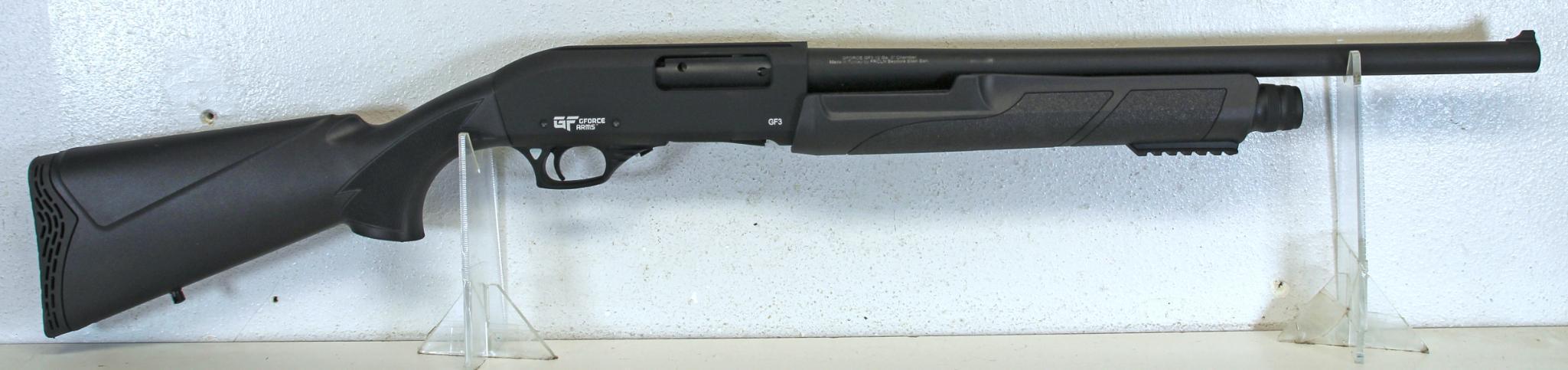 GForce Arms Model GF3 12 Ga. Pump Action Shotgun 20" Plain Barrel... SN#21-22226...