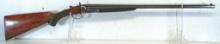 W.J. Jeffery & Co. LTD English Rook Gun .297/.250 Rook Single Shot Rifle Top of Barrel Tapped for