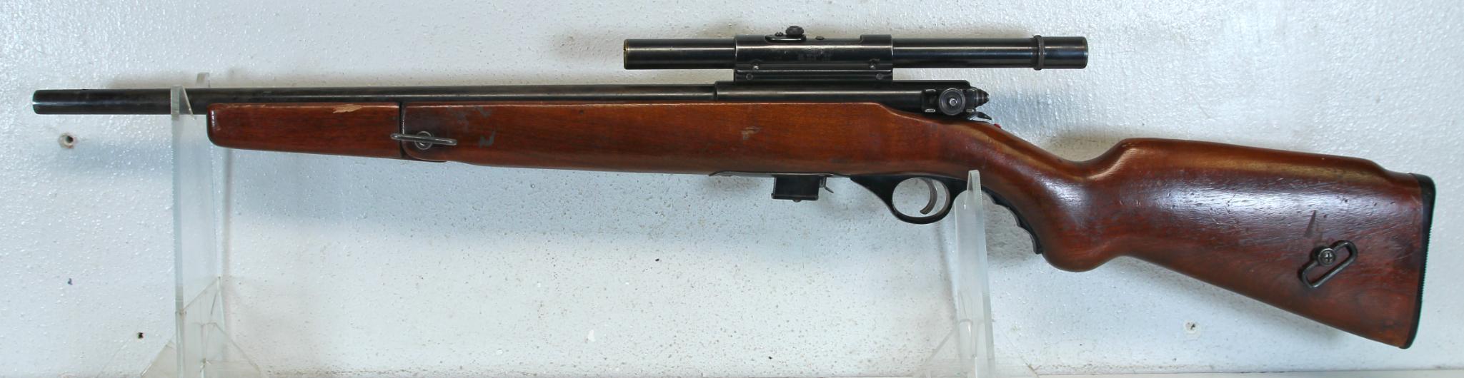 O.F. Mossberg Model 142-A .22 S,L,LR Bolt Action Clip Fed Rifle w/Weaver G4 Scope SN#NSN...