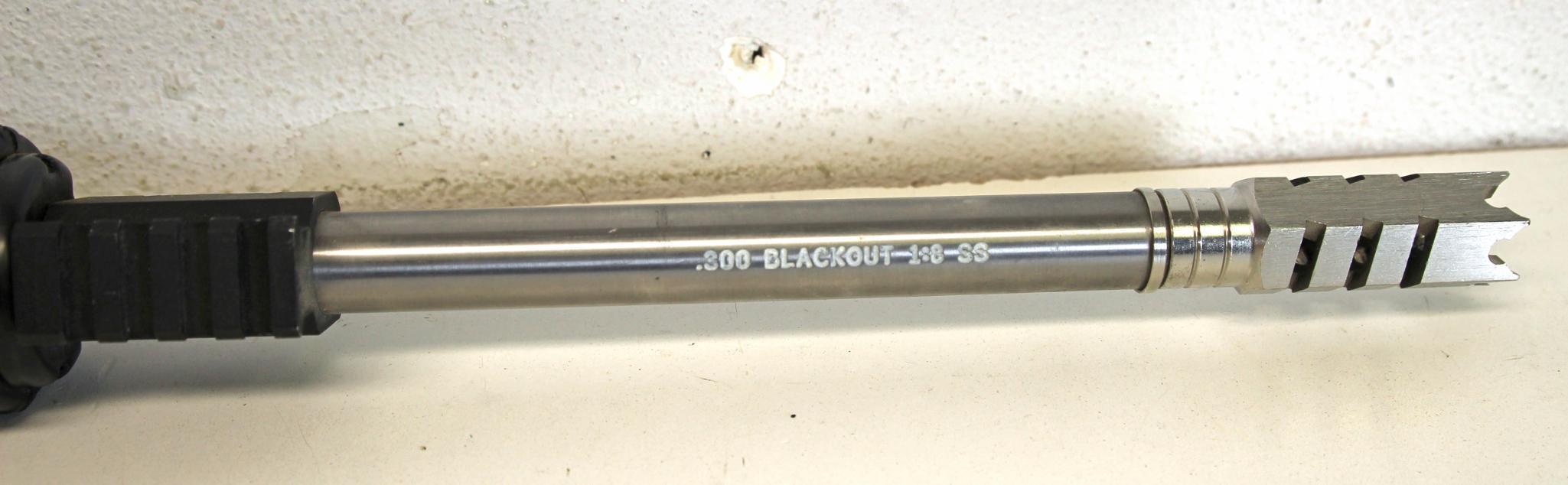 AR Upper Receiver and Barrel .300 Blackout 1:8 - Exempt...