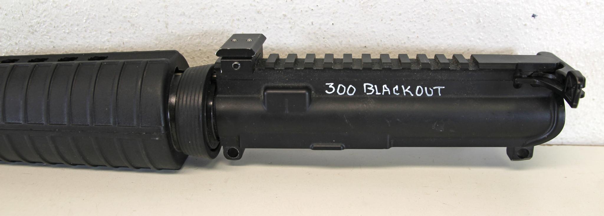 AR Upper Receiver and Barrel .300 Blackout 1:8 - Exempt...