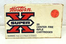 Full Vintage Box Western Super-X .30-40 Krag 180 gr. Power-Point SP Cartridges Ammunition...