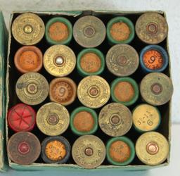 Old Vintage Two Piece Box Remington UMC Shur Shot 12 Ga. Shotgun Shells Ammunition - Box Full of