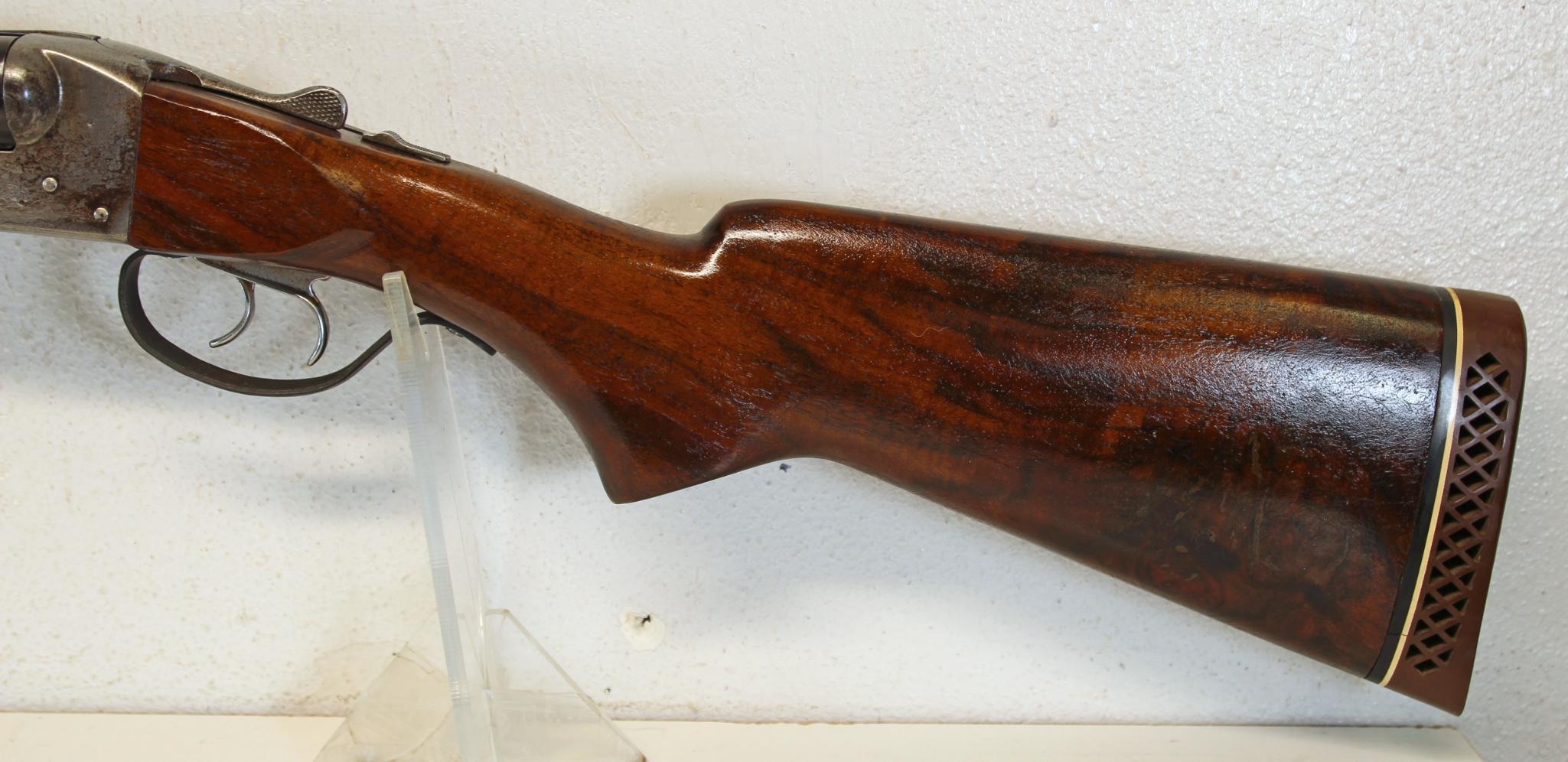 A.H. Fox Model B 12 Ga. Side by Side Shotgun 30" Solid Rib Barrels... 2 3/4"...Chamber... Mfg. 1909.