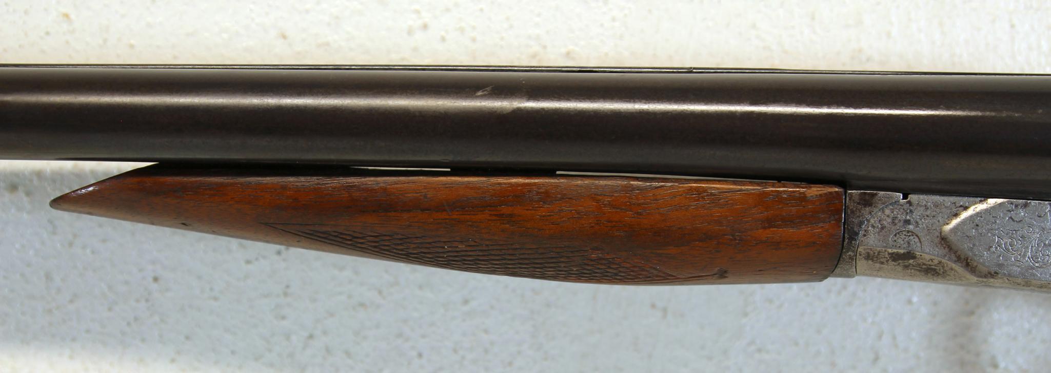 A.H. Fox Model B 12 Ga. Side by Side Shotgun 30" Solid Rib Barrels... 2 3/4"...Chamber... Mfg. 1909.