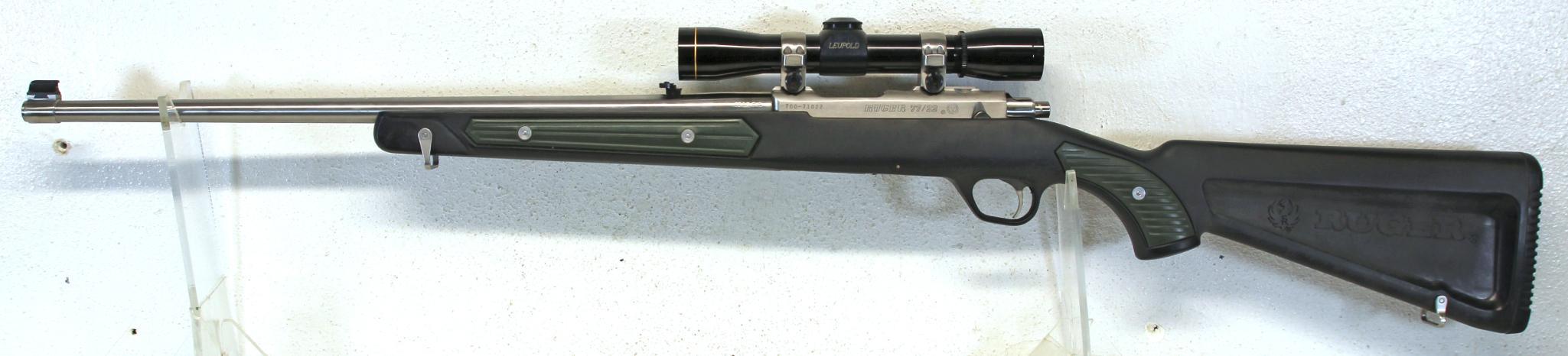 Ruger Model 77/22 .22 LR Paddlestock Bolt Action Rifle w/Leupold 4X RS Special Scope Original Box...