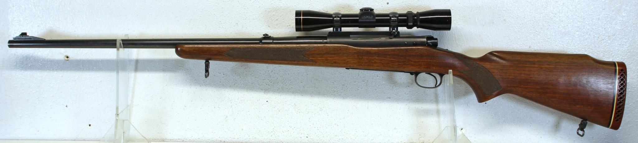 Winchester Pre-64 Model 70 .300 Win Mag Bolt Action Rifle w/Leupold 2x7 Vari-XII Scope Chckered