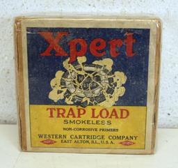 Full Vintage Box Western XPert...12 Ga. Trap Load Shotshells Ammunition...