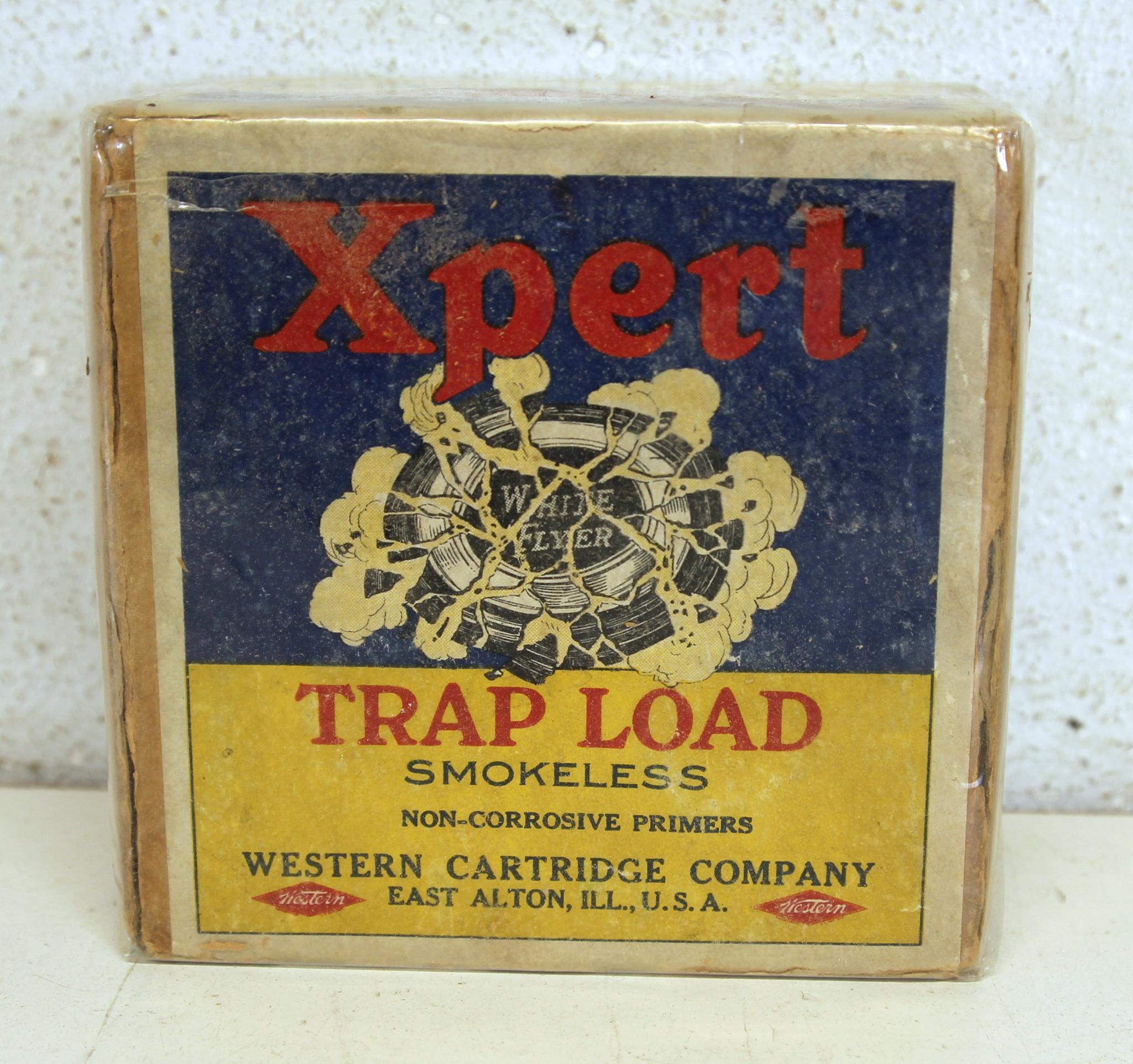 Full Vintage Box Western XPert...12 Ga. Trap Load Shotshells Ammunition...