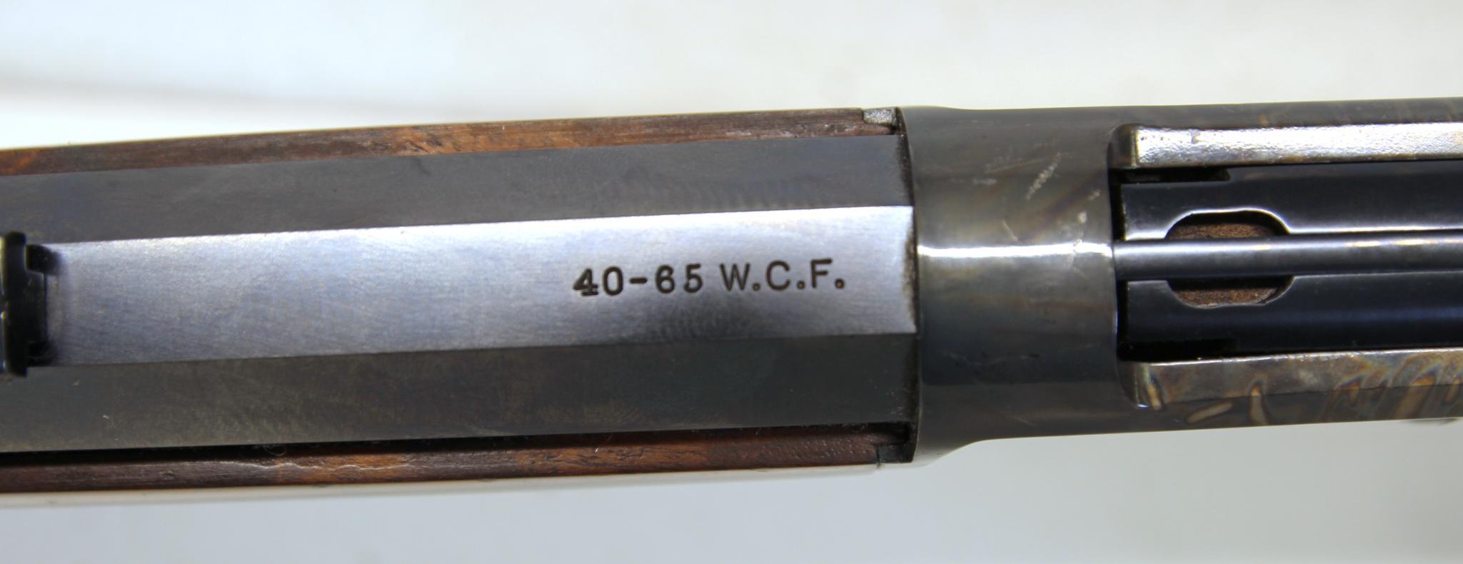 Winchester Model 1886 .40-65 WCF Lever Action Rifle w/Winchester Letter... 26" Octagon Barrel...