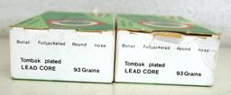 2 Full Boxes MFS 9x18 mm Makarov Pistol Cartridges Ammunition