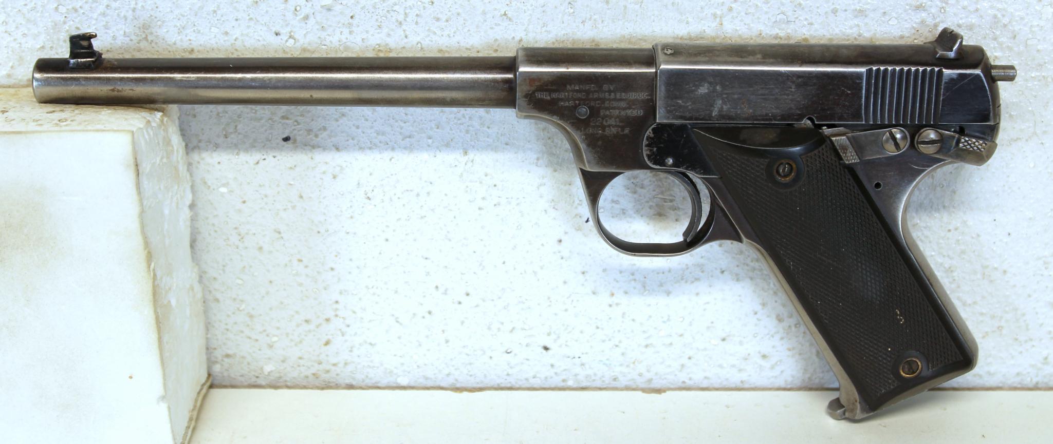 The Hartford Arms & Equipment Co. .22 LR Semi-Auto Pistol Manufacturer Predecessor to High Standard