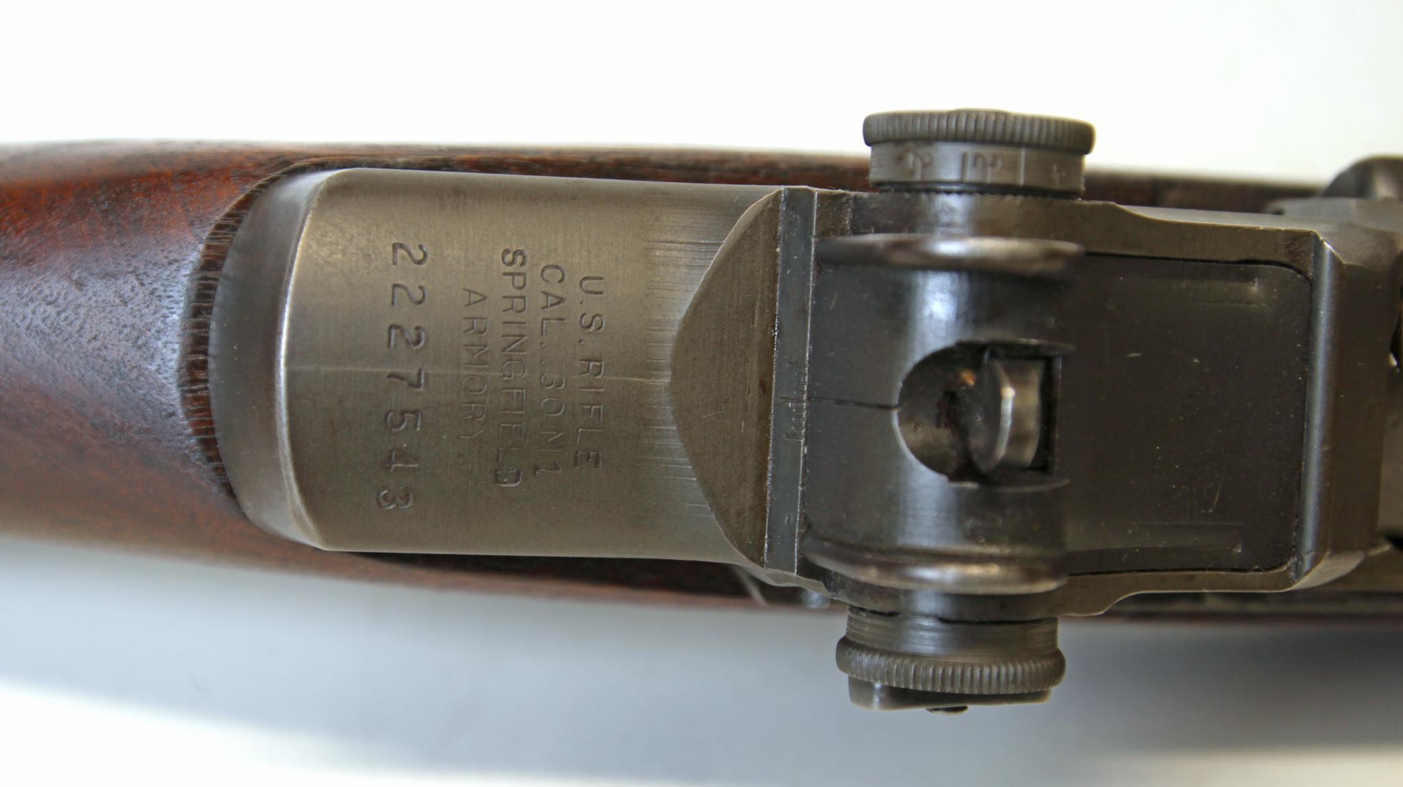 Springfield Armory M1 Garand.30-06 Semi-Auto Rifle Correct Grade, Stamps SN#2227543