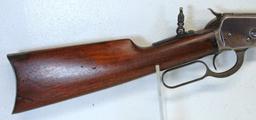 Winchester Model 1892 .44 WCF Lever Action Rifle Lyman Rear Tang Sight 24" Round Barrel Mfd. 1908