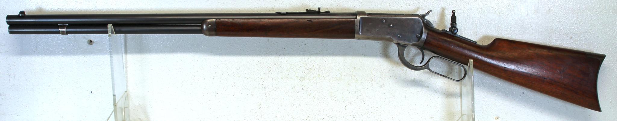 Winchester Model 1892 .44 WCF Lever Action Rifle Lyman Rear Tang Sight 24" Round Barrel Mfd. 1908