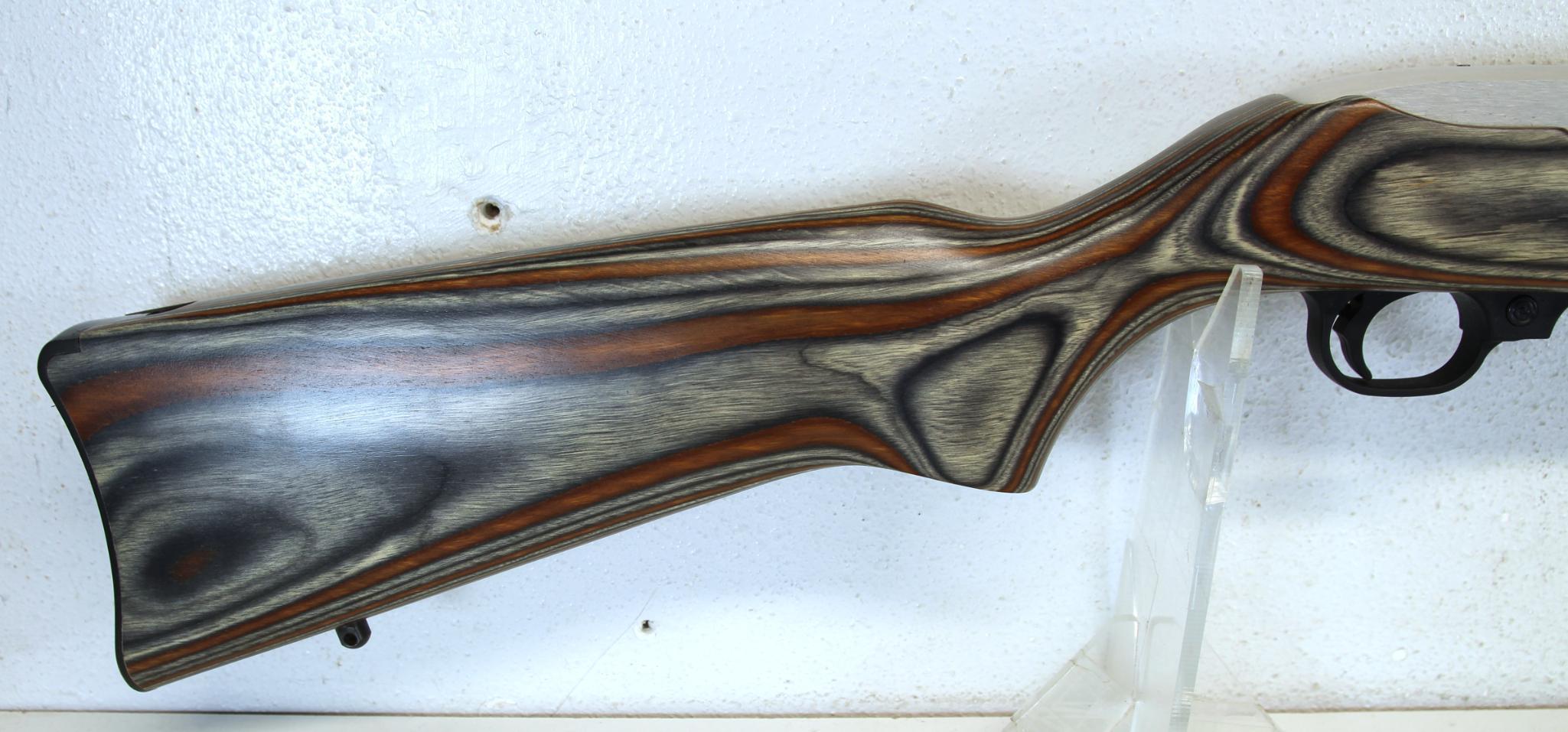 Ruger Model 10/22 Carbine .22 LR Stainless Semi-Auto Rifle Laminate Stock Lightly Used