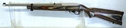 Ruger Model 10/22 Carbine .22 LR Stainless Semi-Auto Rifle Laminate Stock Lightly Used