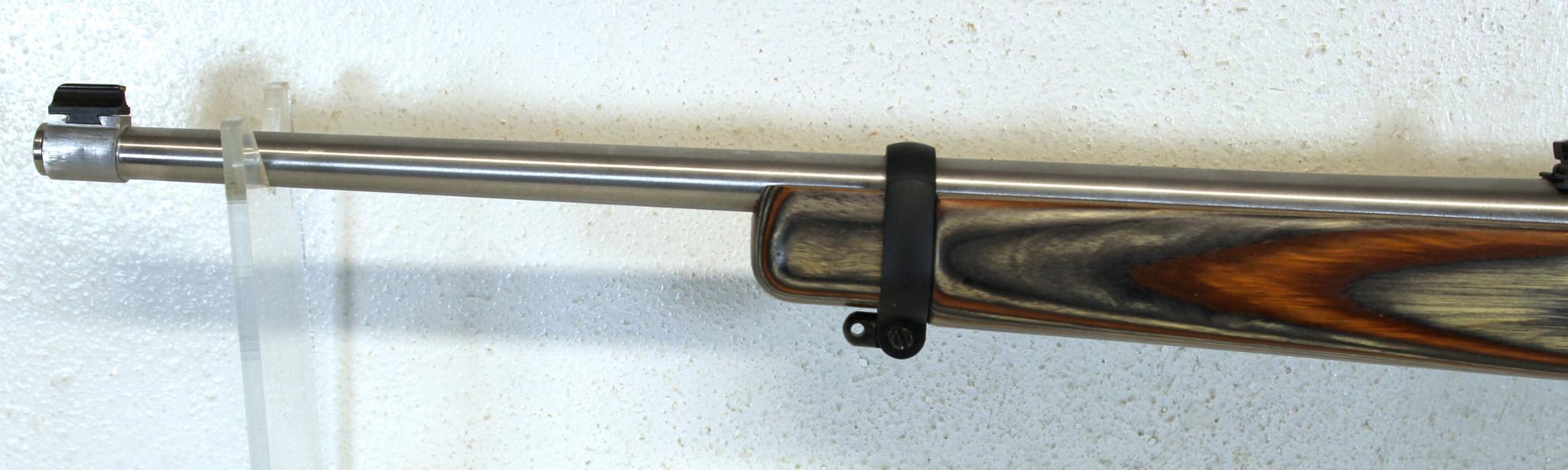 Ruger Model 10/22 Carbine .22 LR Stainless Semi-Auto Rifle Laminate Stock Lightly Used