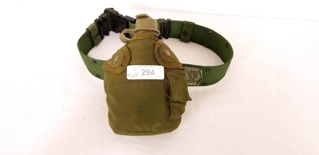 Military Style Canteen Belt Size M