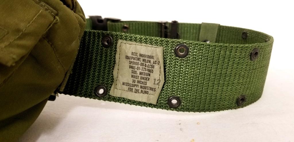 Military Style Canteen Belt Size M