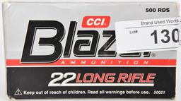 500 RDS OF CCI BLAZER .22 LR BRICK