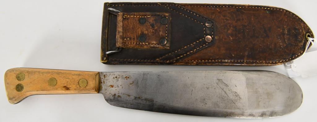 WWII U.S.M.C Bolo Corpsman Knife/Machete w/SHEATH