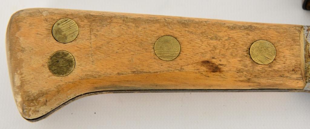 WWII U.S.M.C Bolo Corpsman Knife/Machete w/SHEATH