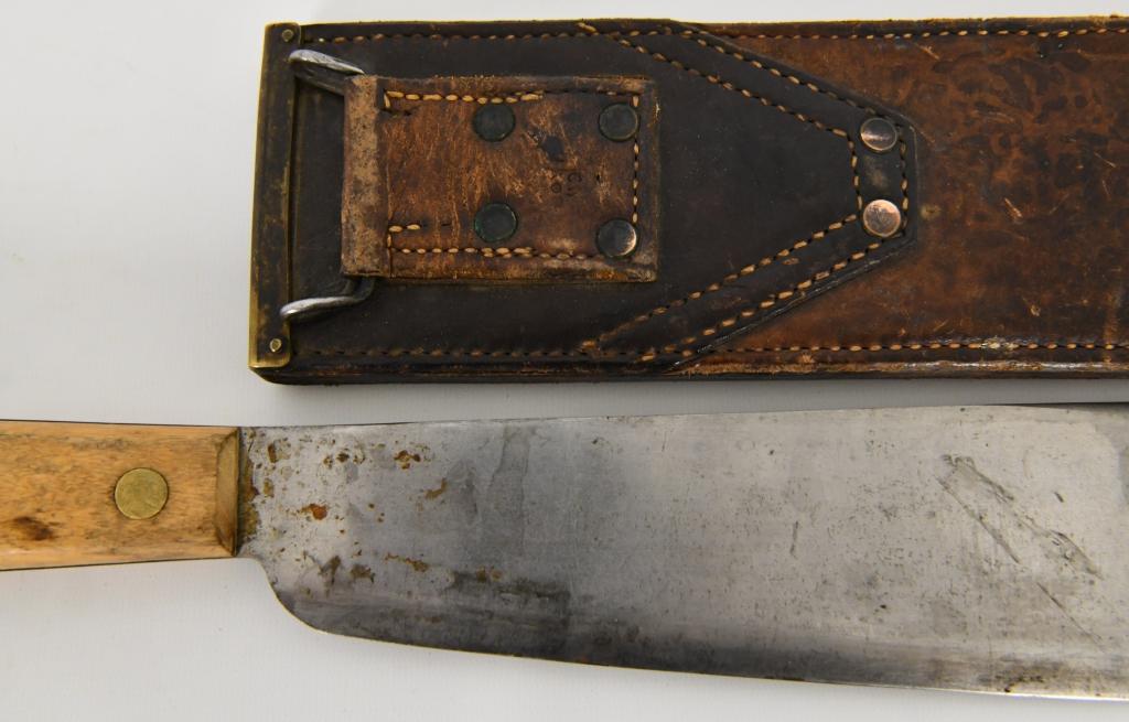WWII U.S.M.C Bolo Corpsman Knife/Machete w/SHEATH