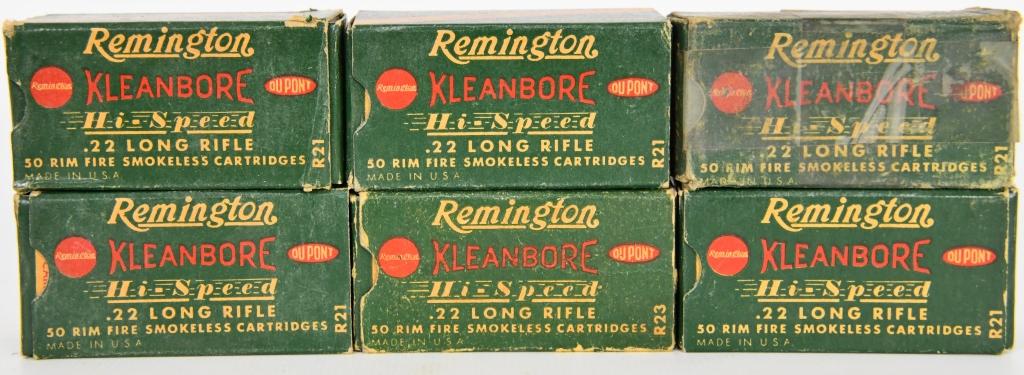300 RDS OF REMINGTON .22 LR KLEANBORE