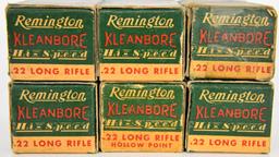 300 RDS OF REMINGTON .22 LR KLEANBORE