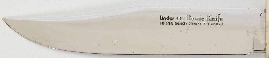 HIGH-QUALITY LINDER BOWIE KNIFE