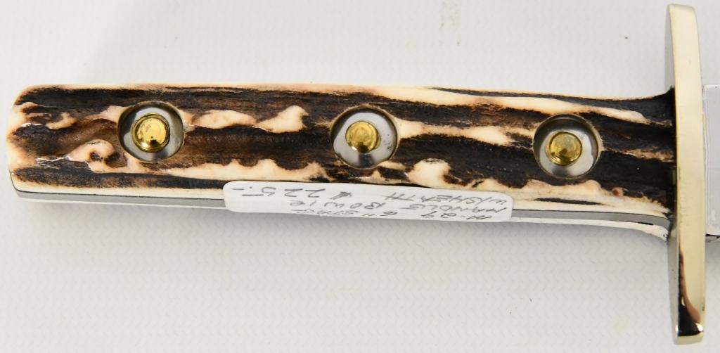 HIGH-QUALITY LINDER BOWIE KNIFE