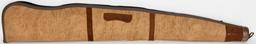 KOLPIN vtg Soft Rifle / Shotgun Case Leather/Suede