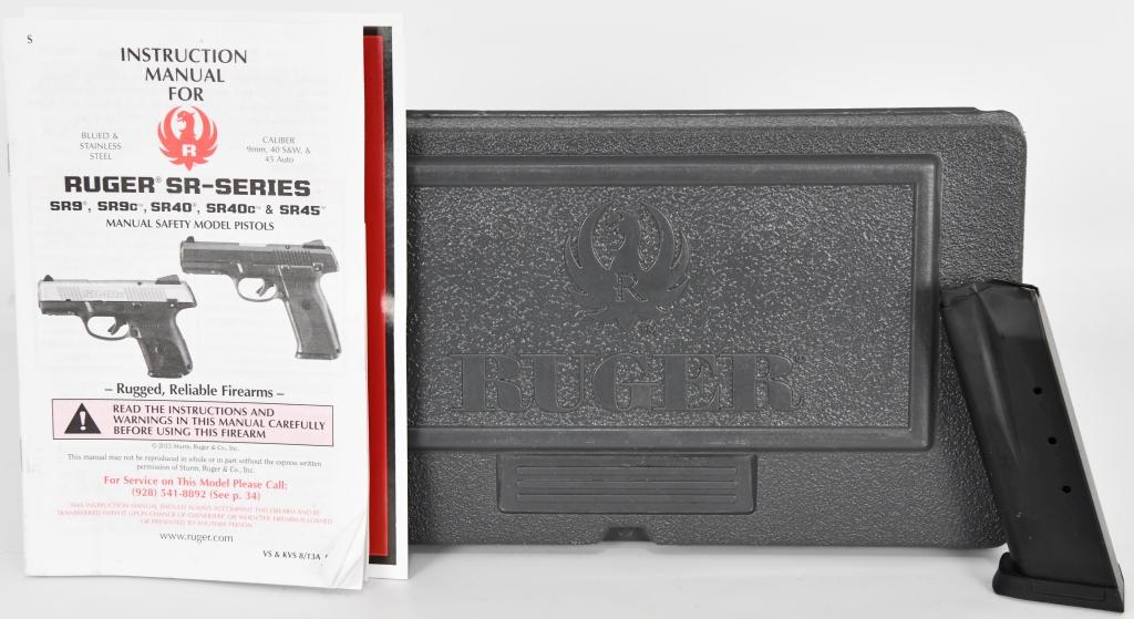 Ruger SR45 Semi Auto .45 ACP 4.5" Barrel