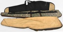 Lot of 3 Padded Soft Rifle / Shotgun Cases