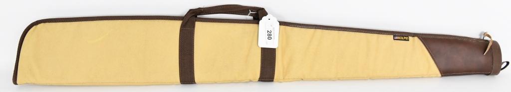 KOLPIN Tan Rifle / Shotgun Case soft padded