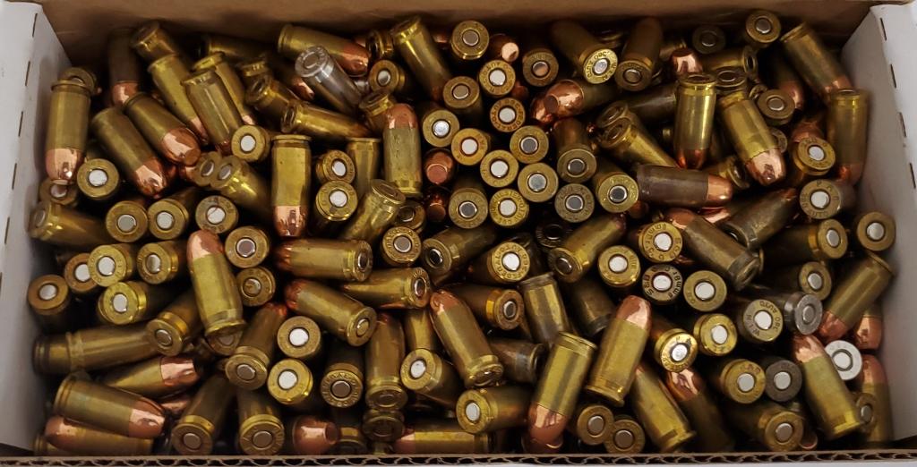 Approx 500 Rounds Of .380 Auto Reloaded Ammo
