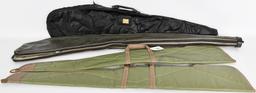 Four various Rifle / Shotgun Cases VTG Style