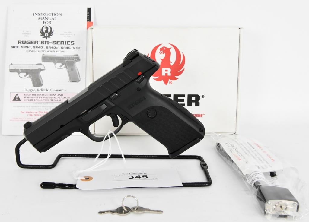 NEW Ruger SR9E Pistol 9MM 4" Barrel 3-Dot Sights
