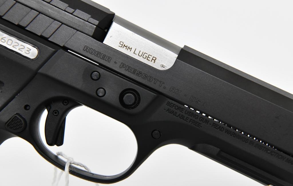 NEW Ruger SR9E Pistol 9MM 4" Barrel 3-Dot Sights