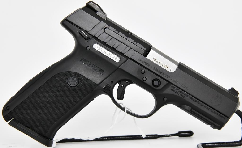 NEW Ruger SR9E Pistol 9MM 4" Barrel 3-Dot Sights
