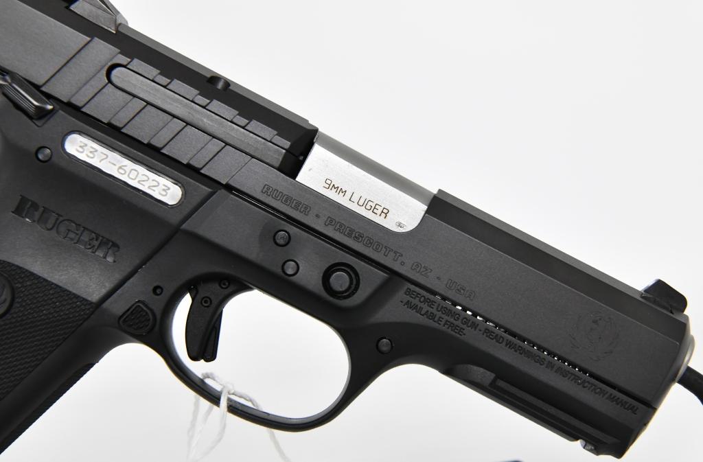 NEW Ruger SR9E Pistol 9MM 4" Barrel 3-Dot Sights
