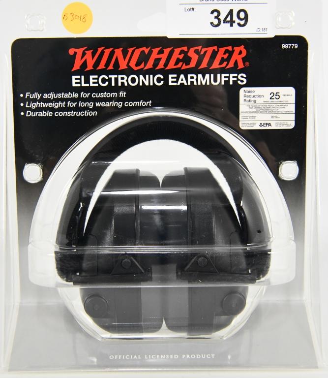 WINCHESTER 25DB ELECTRONIC EARMUFFS-NEW