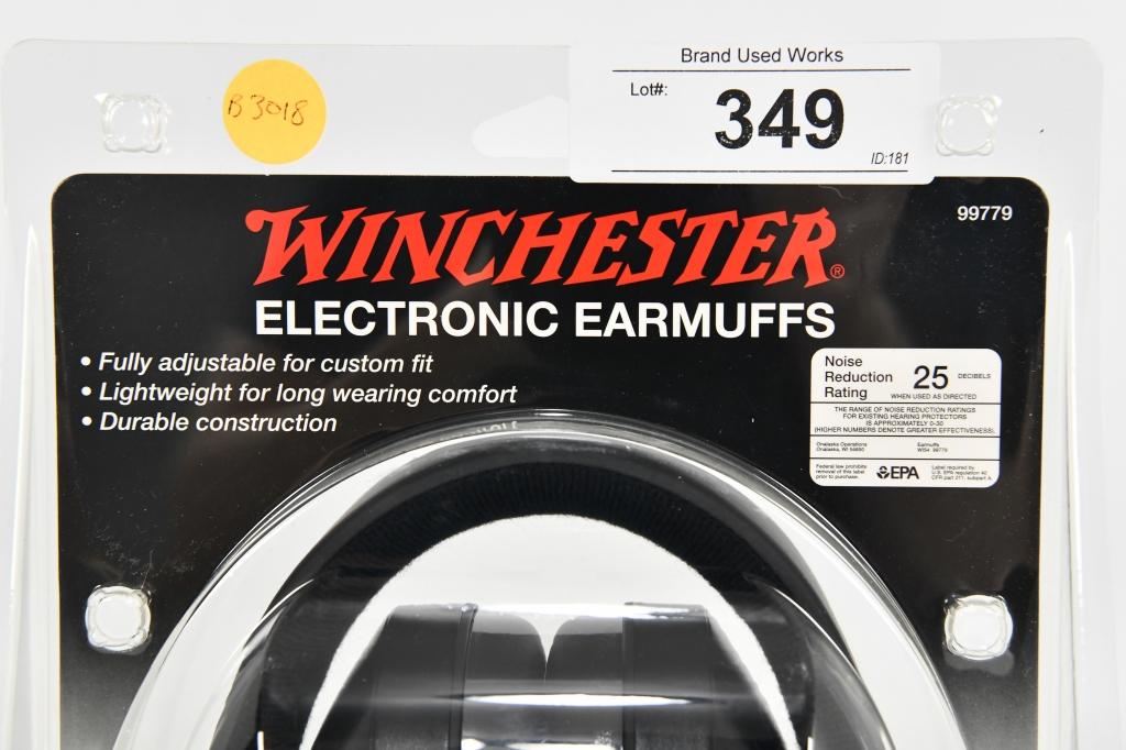 WINCHESTER 25DB ELECTRONIC EARMUFFS-NEW