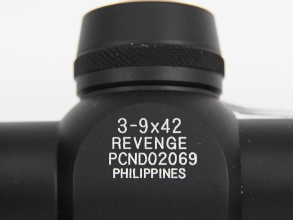 Redfield Revenge 3-9X42 Scope W/ Rings