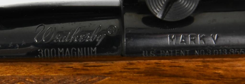 Weatherby Mark V .300 Weatherby Magnum W/ Scope