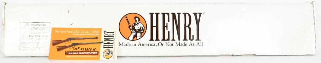 NEW Henry Repeating Arms Standard Lever Action .22
