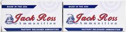 100 Rounds Of Jack Ross Factory Reloaded .40 S&W