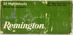 500 Rounds Of Remington .22 LR Ammunition