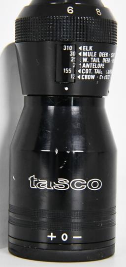 Vintage Tasco 6-24x40 Rangefinding Scope Japan